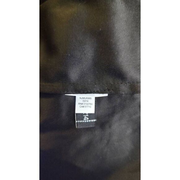 KATE Spade New York Womens Shift Dress Black Ruffle Mini Short Sleeve Crochet 4 - Picture 7 of 8